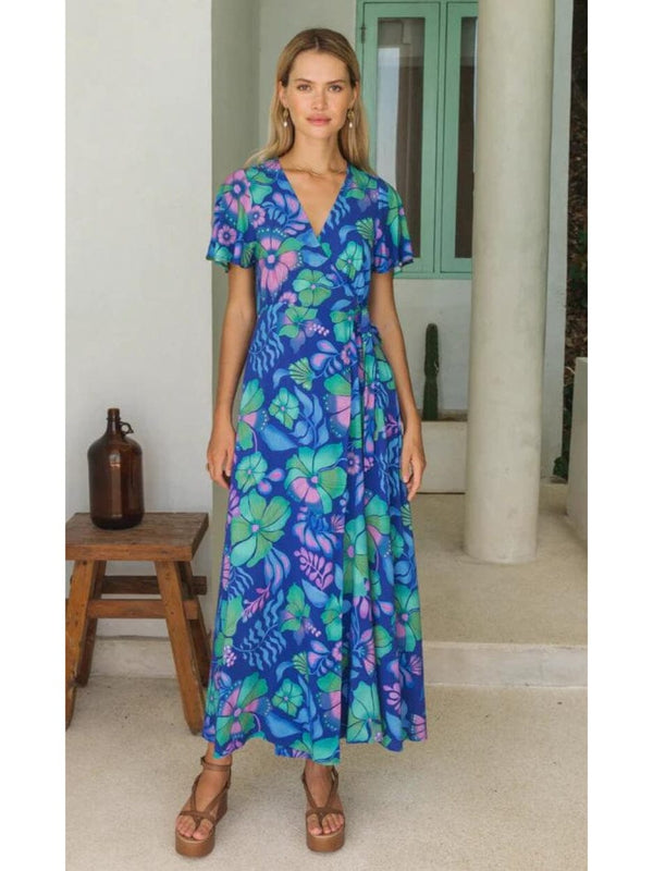 Wanderer Maxi Dress - Ultraviolet DRESSES NINE LIVES BAZAAR 