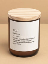 Dictionary Meaning Candle - Sun CANDLES COMMONFOLK COLLECTIVE 