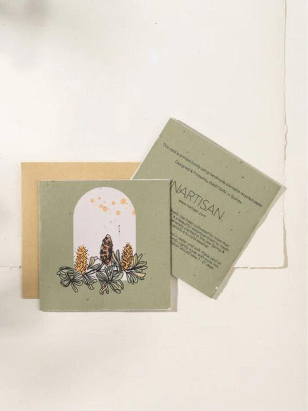 Plantable Card - Banksia Arch CARDS INARTISAN 