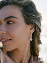 Larni Earrings in Silver EARRINGS LOVE LUNAMEI 