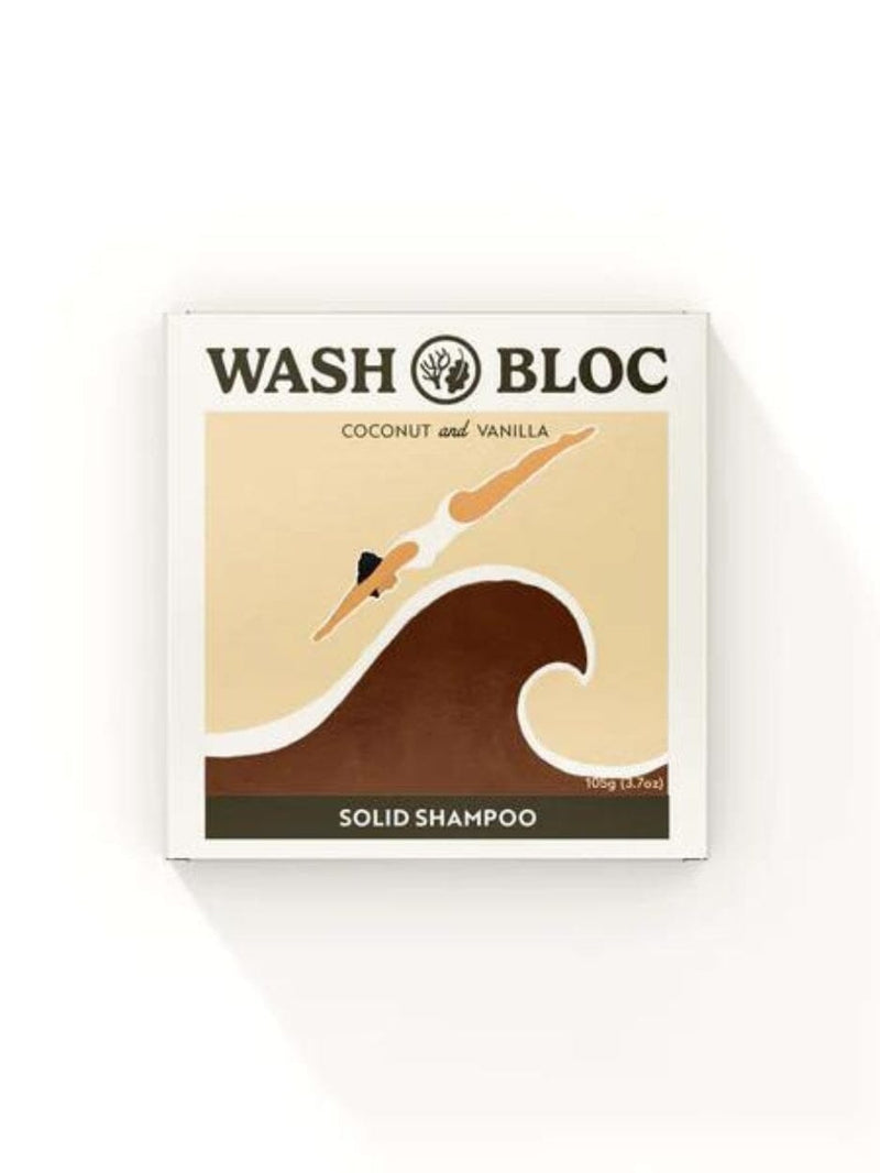 Shampoo Bloc - Coconut & Vanilla SHAMPOO WASH BLOC 