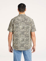 Garageland Shirt - Batik Black BUTTON UP WRANGLER 