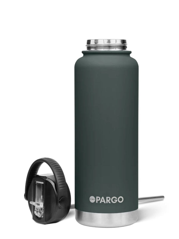 1200mL Insulated Sports Bottle - BBQ Charcoal DRINK BOTTLE PROJECT PARGO 