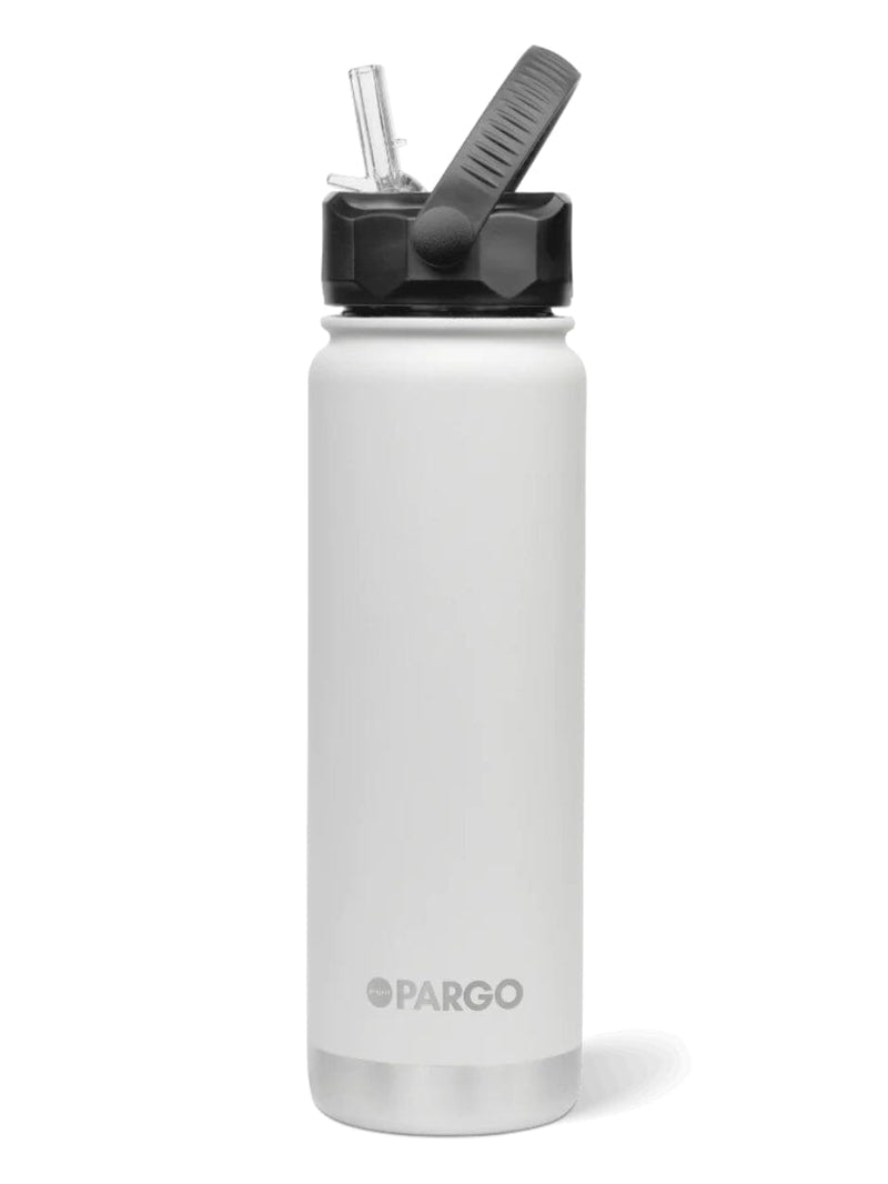 750ml - Insulated Sports Bottle w/ Straw Lid - Bone White DRINK BOTTLE PROJECT PARGO 