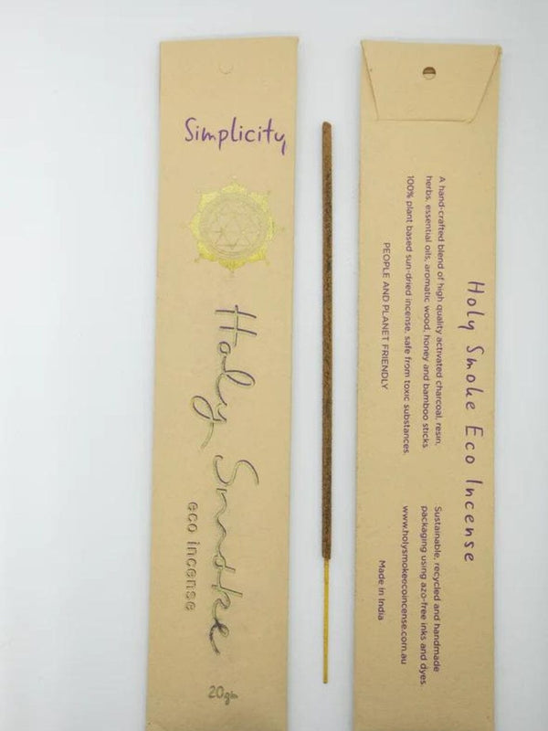 Eco Incense - Simplicity INCENSE HOLY SMOKE 