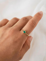Elixir Green Onyx Ring Gold RINGS MIDSUMMER STAR 