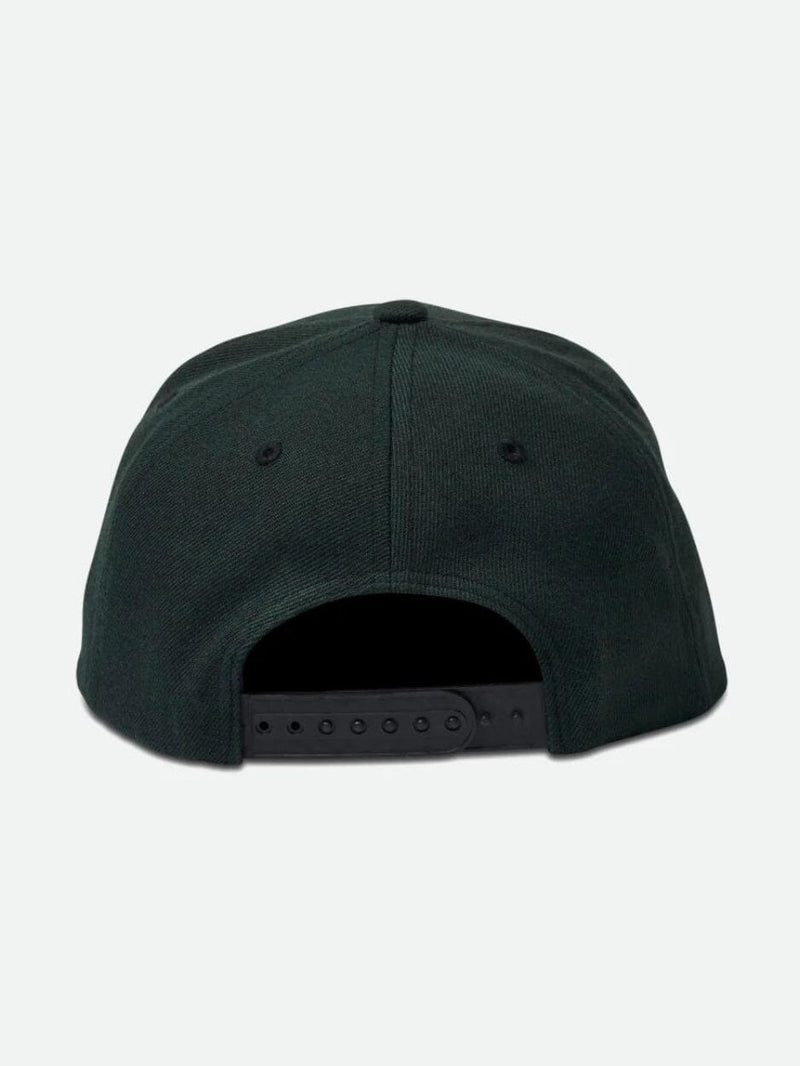 Crest C MP Snapback Hat - Black CAPS BRIXTON 
