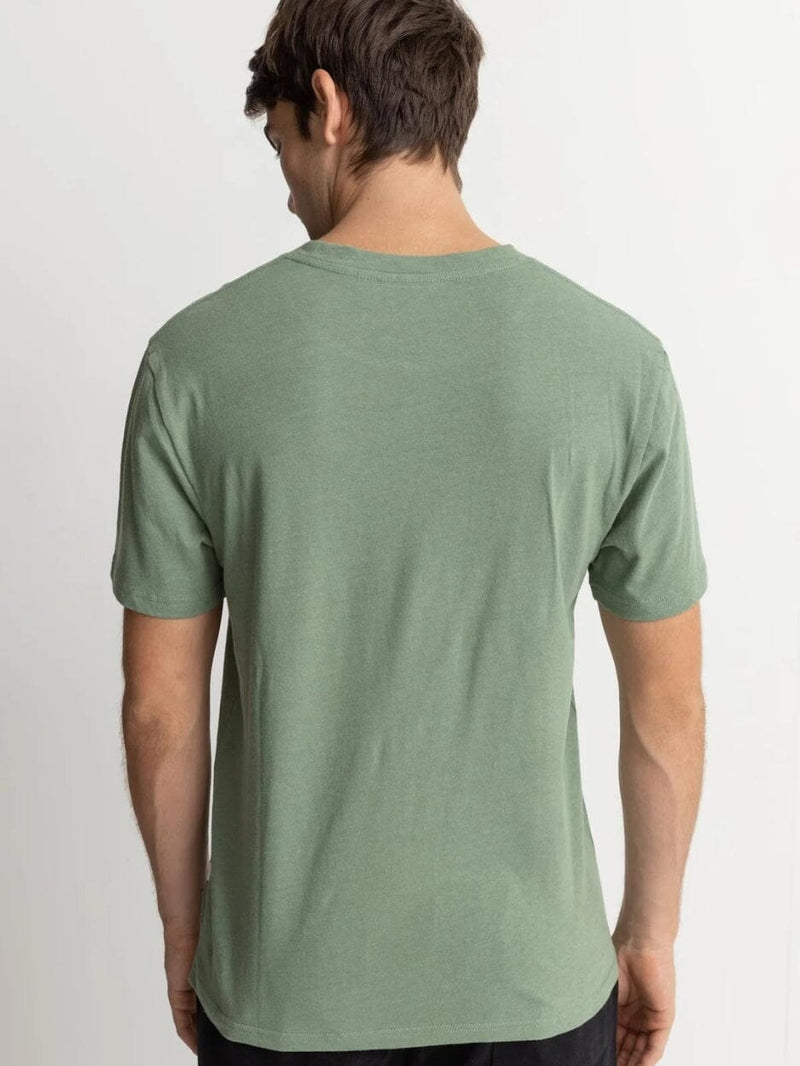 Linen Ss T-Shirt - Seafoam T-SHIRT RHYTHM 